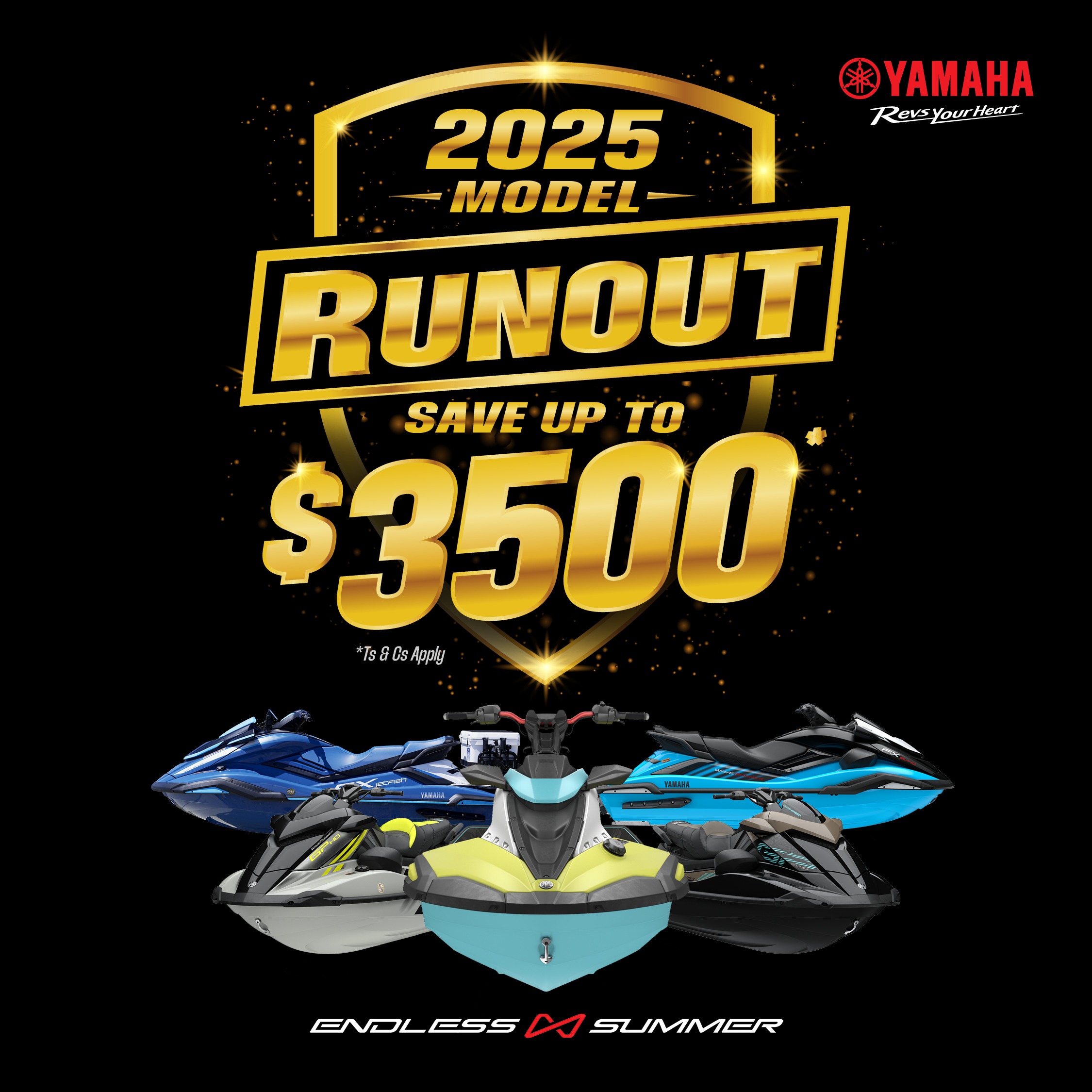 yamaha waverunner runout sale